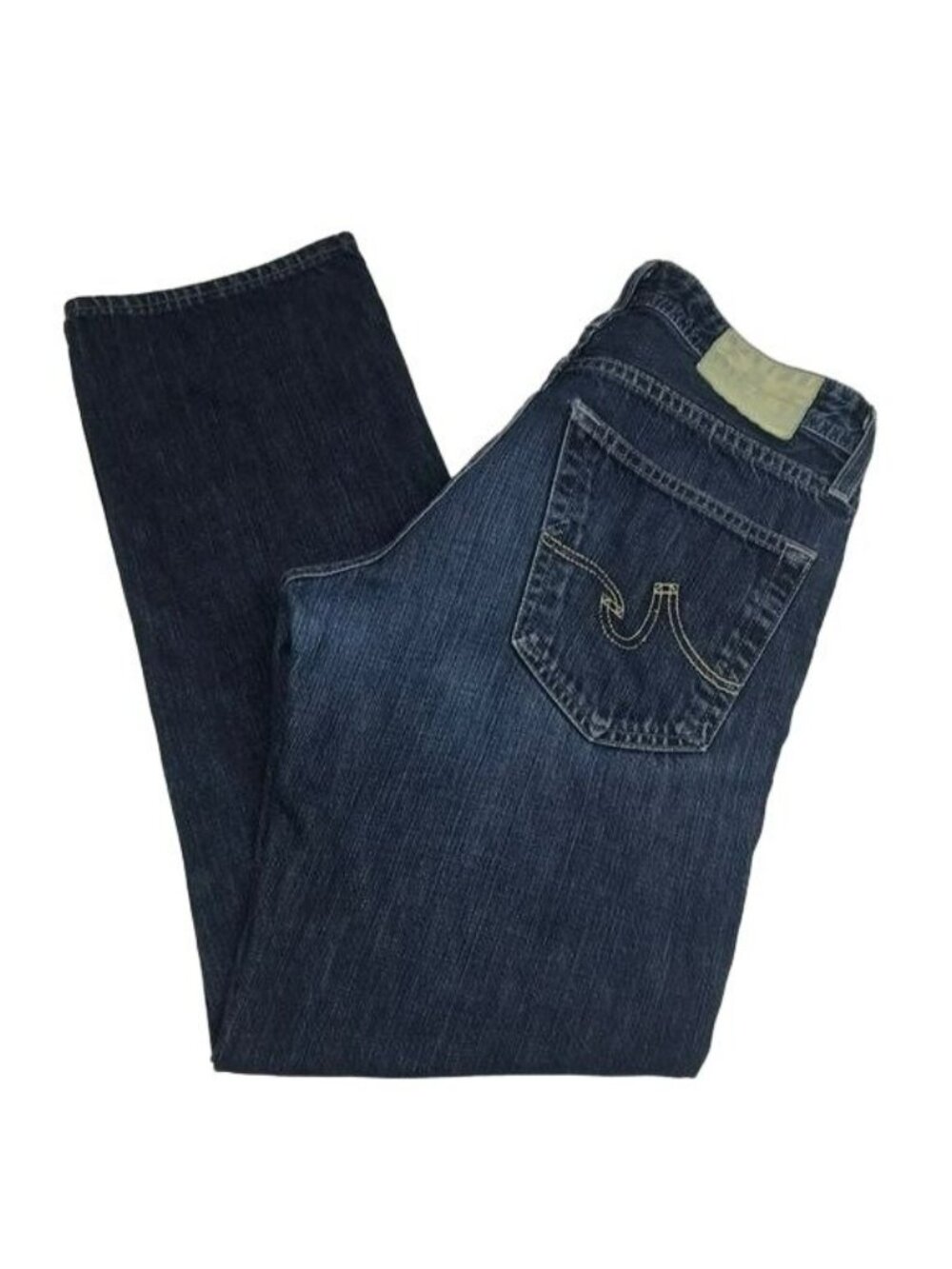 Adriano Goldschmied Mens Protege Straight Leg Jeans Size 29x30 Blue Denim - Picture 14 of 14